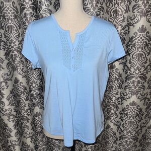 Adonna Light Blue Sleep Top